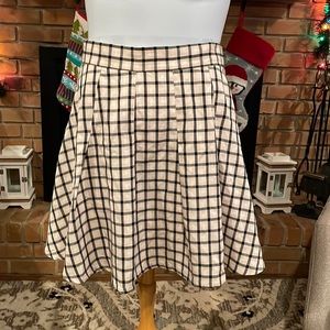Torrid Pink & Black Plaid Skirt 3X